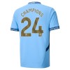 Maglia ufficiale Manchester City Champions 24 Casa 2024-25 per Uomo